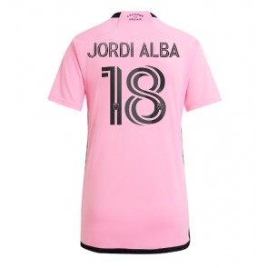 Inter Miami Jordi Alba #18 Hemmatröja Dam 2024-25 Kortärmad